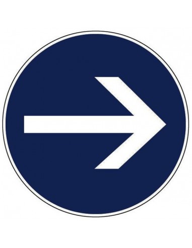 Panneau de sens obligatoire 70360SO