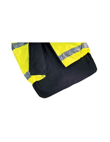 Gilet haute visibilité EN471 classe 2 doublé polaire 70500