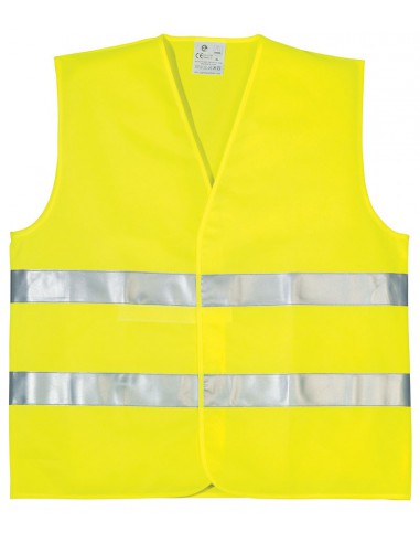 Gilet fluo haute visibilité EN471 classe 2 double ceintures 70212