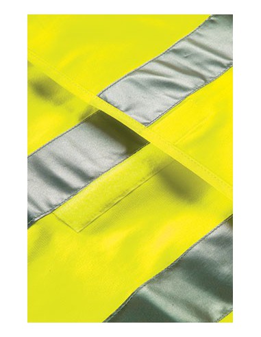 Gilet fluo haute visibilité EN471 classe 2 double ceintures 70212