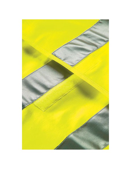 Gilet fluo haute visibilité EN471 classe 2 double ceintures 70212
