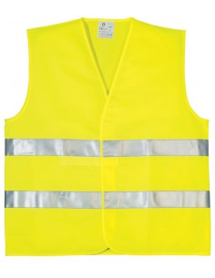 Gilet fluo haute visibilité EN471 classe 2 double ceintures 70202