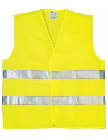 Gilet fluo haute visibilité EN471 classe 2 double ceintures 70202