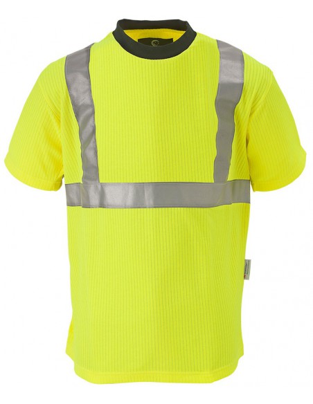 Tee-shirt haute visibilité EN471 classe 2 