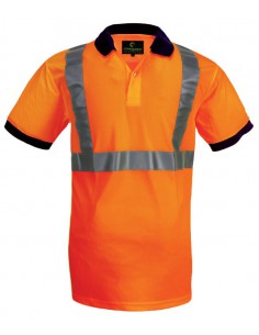 Polo haute visibilité EN471 classe 2 maille piquée 70270