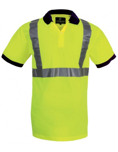 Polo haute visibilité EN471 classe 2 maille piquée 70270