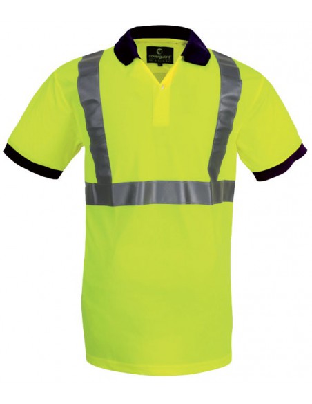 Polo haute visibilité EN471 classe 2 maille piquée 70270