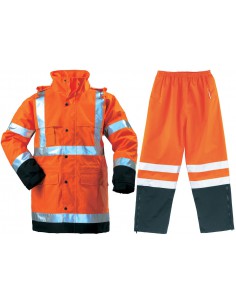 Ensemble de pluie haute visibilité EN471 classe 3 7HWS