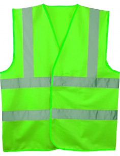 Gilet fluo haute visibilité EN471 classe 2 ceintures et baudriers 70262