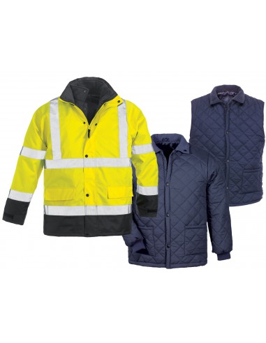 Parka haute visibilité EN471 classe 3 Oxford 7ROA