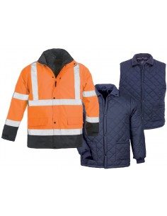 Parka haute visibilité EN471 classe 3 Oxford 7ROA 2
