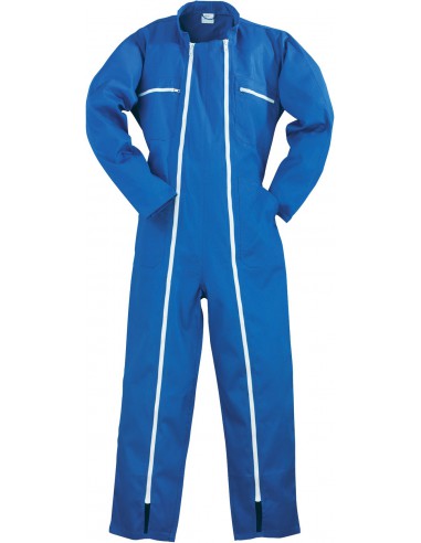 Combinaison ouverture intégrale en polycoton 74500