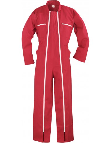 Combinaison ouverture intégrale en polycoton 74500