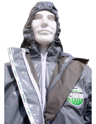 Combinaison Chemax®3 protection chimique catégorie 3 type 3-4-5-6 - 45300