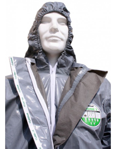 Combinaison Chemax®3 protection chimique catégorie 3 type 3-4-5-6 - 45300