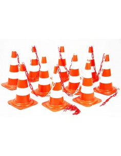 Kit de délimitation 10 cônes et 12.5 m de chaîne 70307