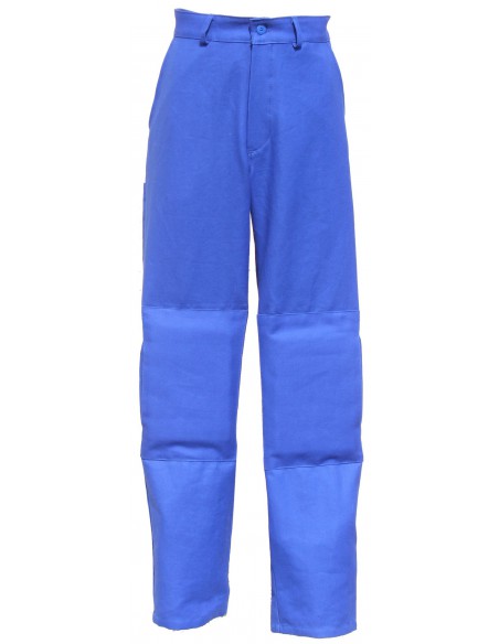 Pantalon chantier 100% coton avec genouillères 100PN10