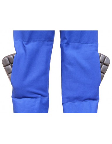 Pantalon chantier 100% coton avec genouillères 100PN10