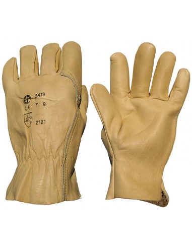 Gants tout cuir fleur hydrofuge 2420