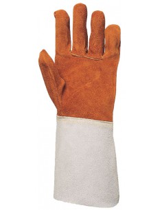 Gants anti chaleur en croûte de cuir ignifugée  2625