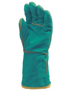 Gants anti chaleur en croûte de cuir  2630