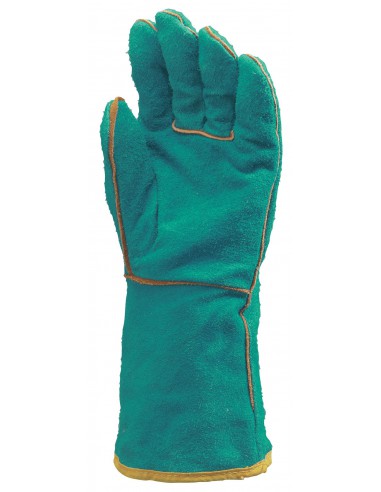 Gants anti chaleur en croûte de cuir  2630
