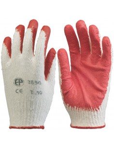 Gants support polycoton enduction légère latex 3850