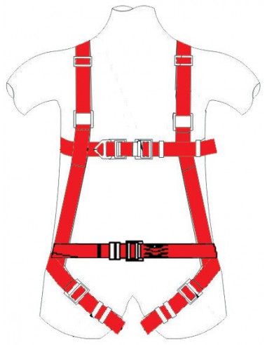 Harnais Stretch confort 2 points d'ancrage 71039