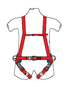 Harnais ceinture de maintien 1 point d'ancrage 71045 2