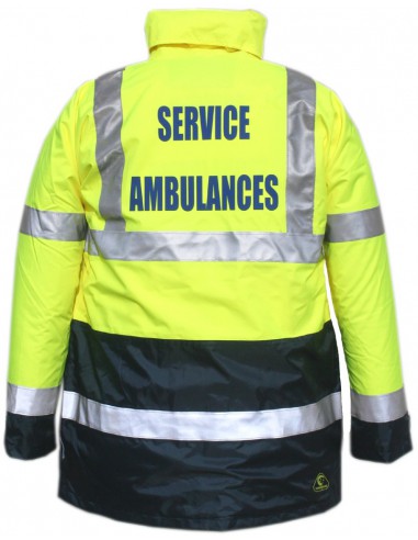 Parka haute visibilité EN471 classe 3 confortable 70450