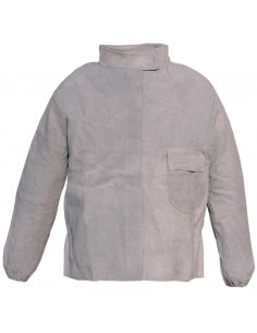 Veste soudeur en croûte de cuir - 57455