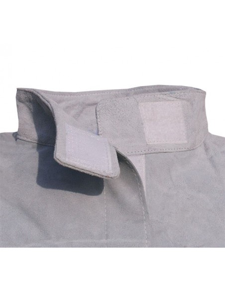 Veste soudeur en croûte de cuir - 57455