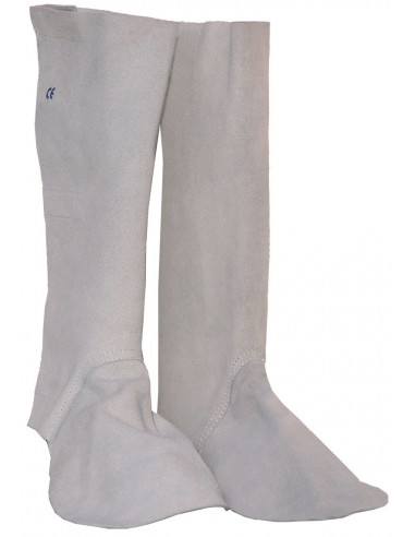 Guêtres soudeur en croûte de cuir - 57460