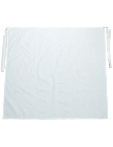 Tablier chef 100% coton blanc - 56090