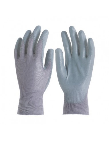 Gants légers fine enduction polyuréthane gris 6030
