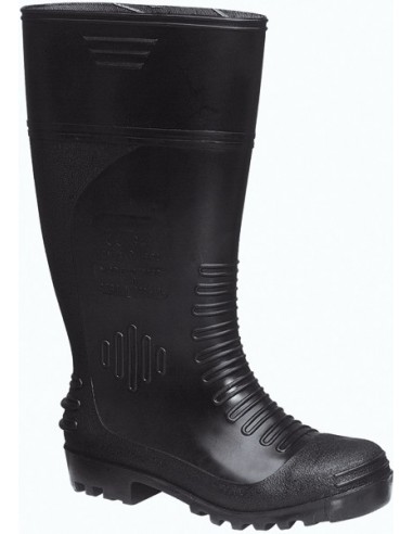Botte caoutchouc nitrile noir - NIT2090