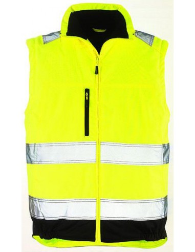 Blouson haute visibilité EN ISO 20471 classe 2 manches amovibles - 7HWX
