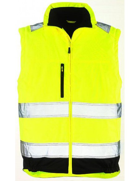 Blouson haute visibilité EN ISO 20471 classe 2 manches amovibles - 7HWX