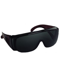 Lunettes de protection solaire pour usage industriel, protection contre le flash électrique, utilisable en sur-lunettes