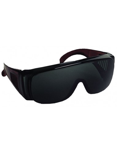 Lunettes de protection solaire pour usage industriel, protection contre le flash électrique, utilisable en sur-lunettes