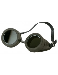 Lunettes de protection, monture ABS, verres remplaçables teinte indice 5 pour soudage autogène