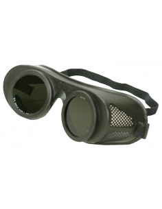 Lunettes de protection, monture PVC, verres remplaçables teinte indice 5 pour soudage autogène