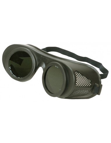 Lunettes de protection, monture PVC, verres remplaçables teinte indice 5 pour soudage autogène