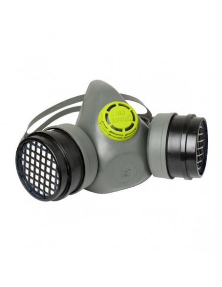Demi-masque de protection respiratoire, pour filtres particules ou combinés