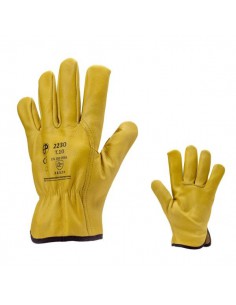 Gants tout cuir fleur supérieure - 2230