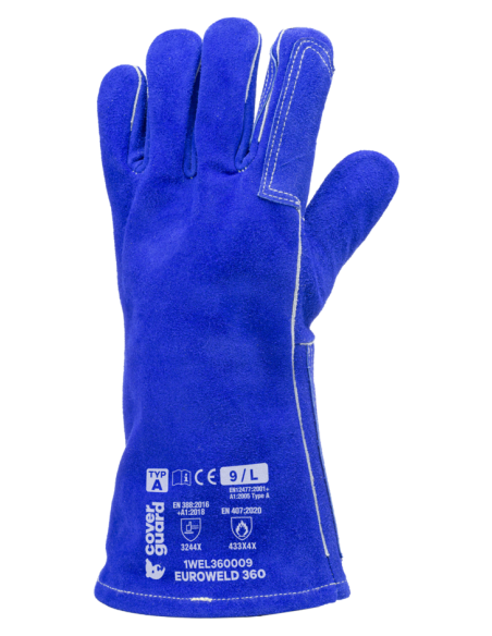 Gants anti chaleur et fusion en cuir  1WEL360