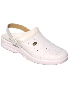 Sabot femme en cuir vachette