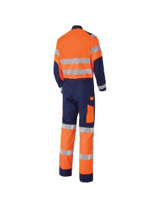 Combinaison double fermeture haute visibilité EN ISO 20471 classe 2 - 9426955 2