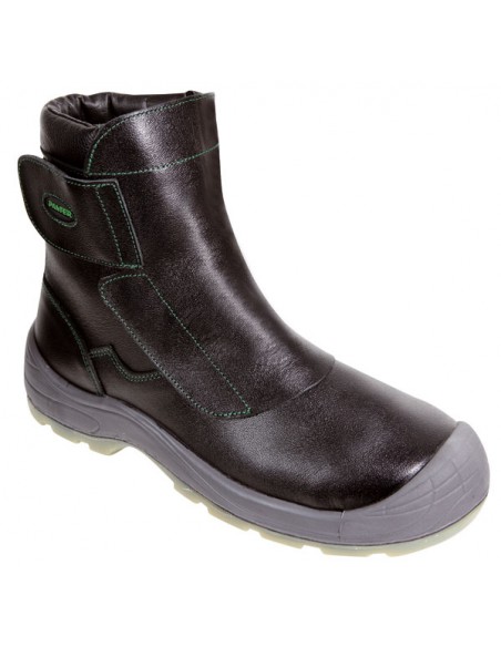 Chaussures de sécurité bottillon fondeur, semelle bi-matière isolante et résistante à haute température