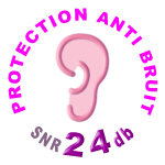 Protection anti bruit SNR 24db